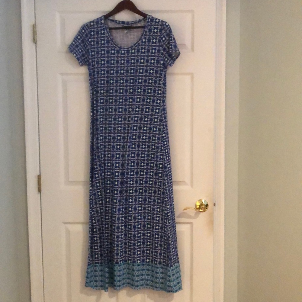 Tommy Bahama Blue Maxi Dress